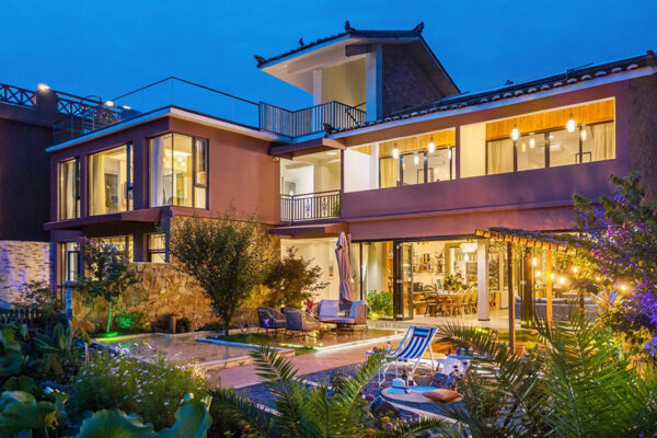 Коттедж № 8 (Тёплый бассейн)